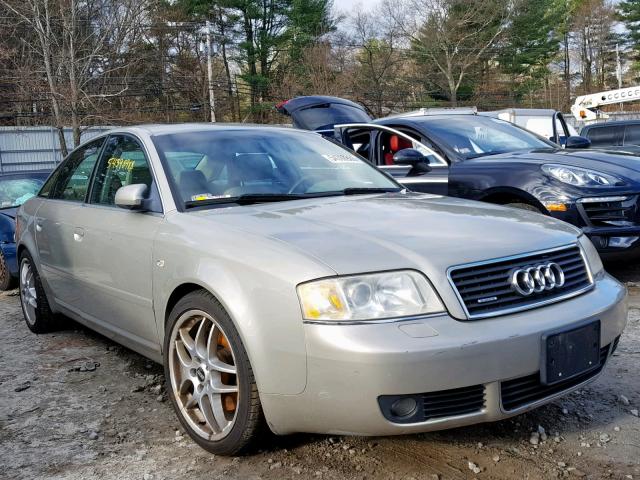 WAULD64B23N047938 - 2003 AUDI A6 2.7T QU SILVER photo 1