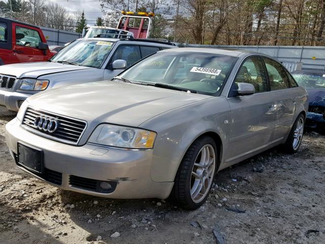 WAULD64B23N047938 - 2003 AUDI A6 2.7T QU SILVER photo 2