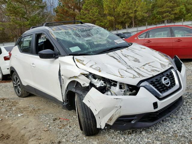 3N1CP5CU1JL536743 - 2018 NISSAN KICKS S WHITE photo 1