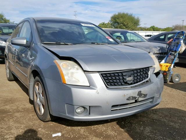 3N1AB61E38L670221 - 2008 NISSAN SENTRA 2.0 SILVER photo 1