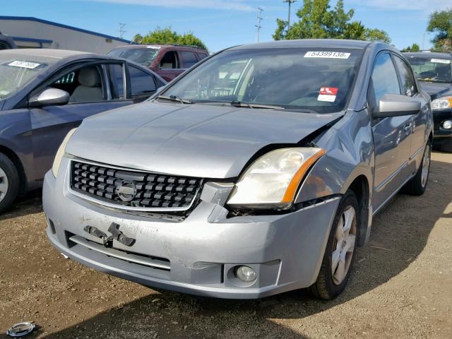 3N1AB61E38L670221 - 2008 NISSAN SENTRA 2.0 SILVER photo 2