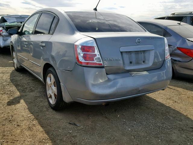 3N1AB61E38L670221 - 2008 NISSAN SENTRA 2.0 SILVER photo 3