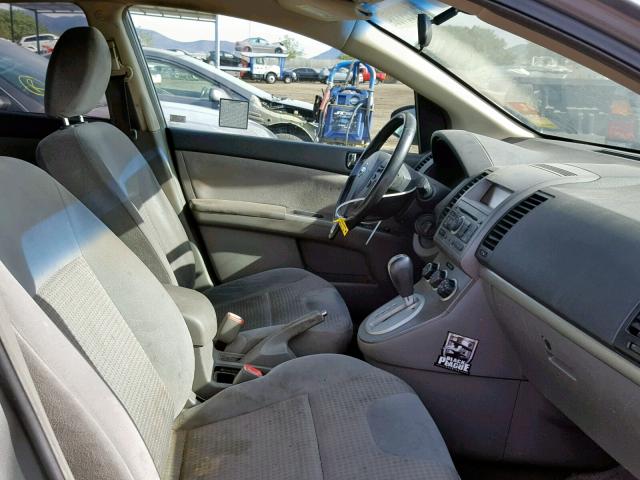 3N1AB61E38L670221 - 2008 NISSAN SENTRA 2.0 SILVER photo 5