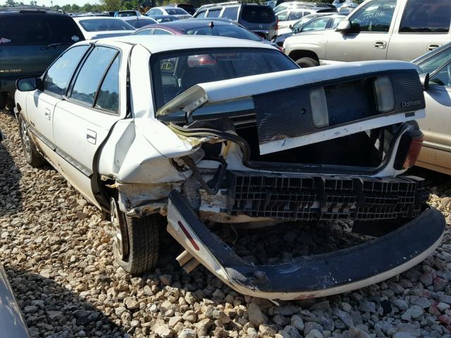 1G3NL54N1PM016825 - 1993 OLDSMOBILE ACHIEVA S WHITE photo 3