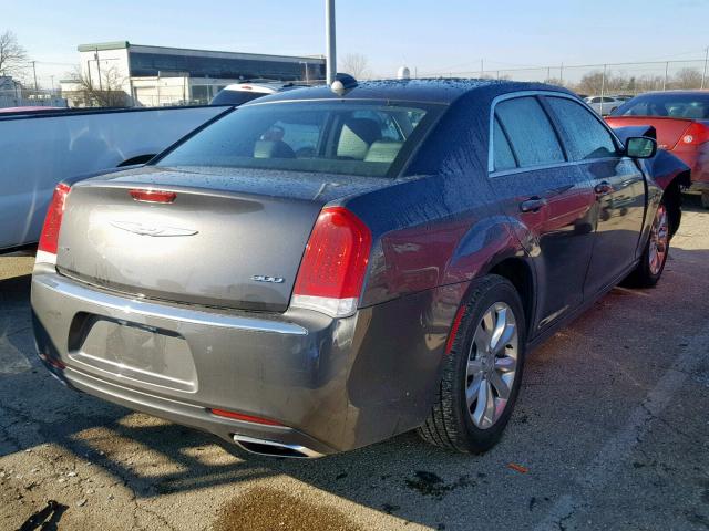 2C3CCARG0JH191978 - 2018 CHRYSLER 300 TOURIN GRAY photo 4