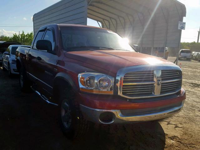 1D7HU18226S615767 - 2006 DODGE RAM 1500 S RED photo 1