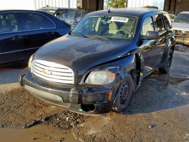 3GNCA13B79S507195 - 2009 CHEVROLET HHR LS Negro foto 2