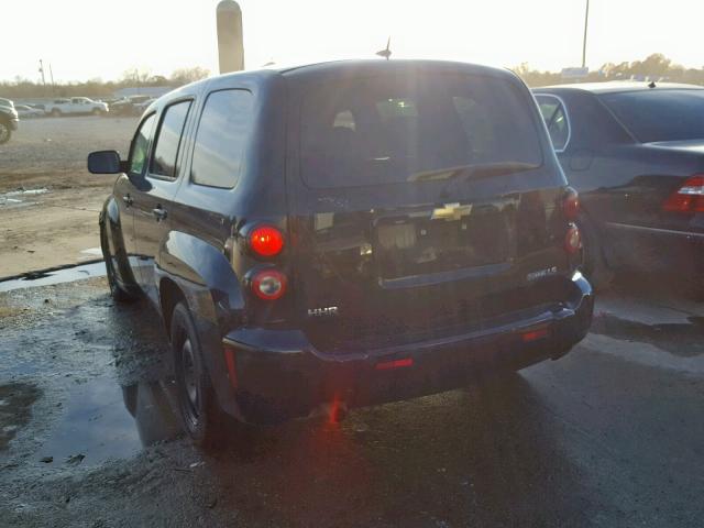 3GNCA13B79S507195 - 2009 CHEVROLET HHR LS Negro foto 3