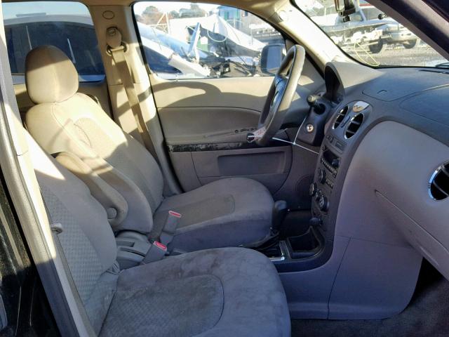 3GNCA13B79S507195 - 2009 CHEVROLET HHR LS Negro foto 5