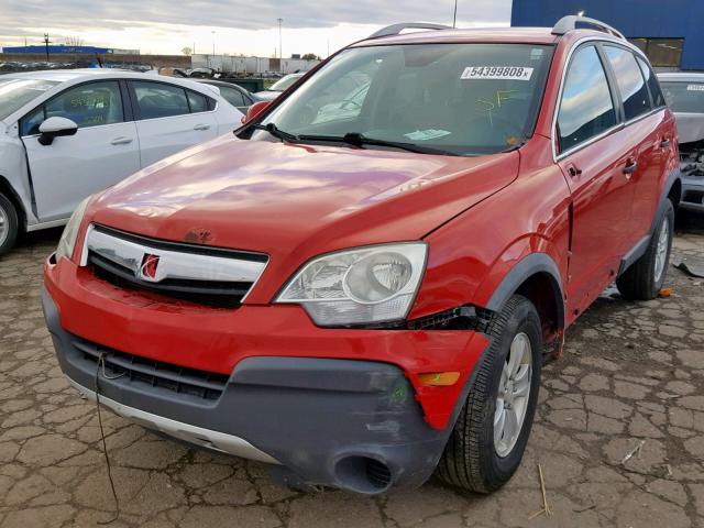 3GSCL33PX9S507805 - 2009 SATURN VUE XE RED photo 2