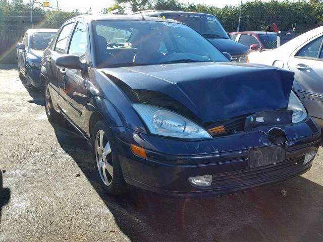 1FAFP38362W273214 - 2002 FORD FOCUS ZTS BLUE photo 1