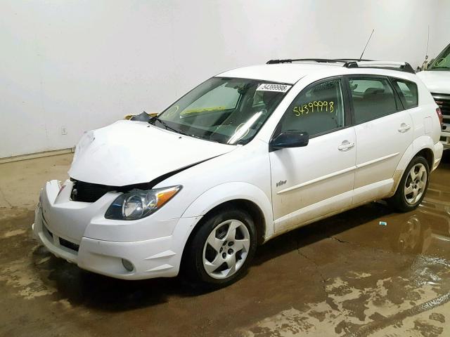 5Y2SL62894Z439964 - 2004 PONTIAC VIBE WHITE photo 2