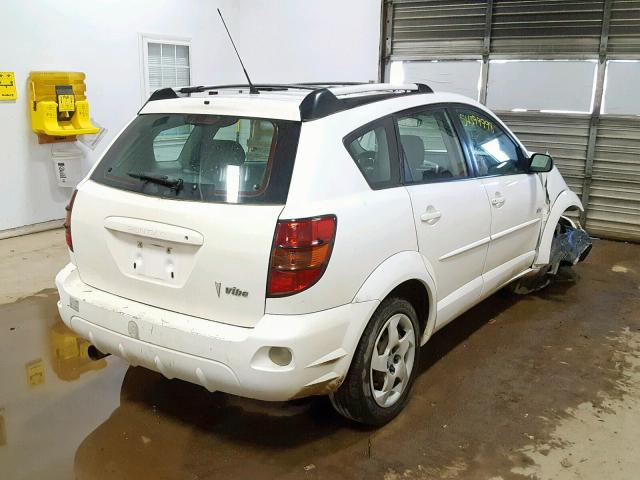 5Y2SL62894Z439964 - 2004 PONTIAC VIBE WHITE photo 4