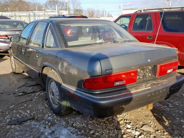 2G4WB52K9T1514594 - 1996 BUICK REGAL CUST GRAY photo 3