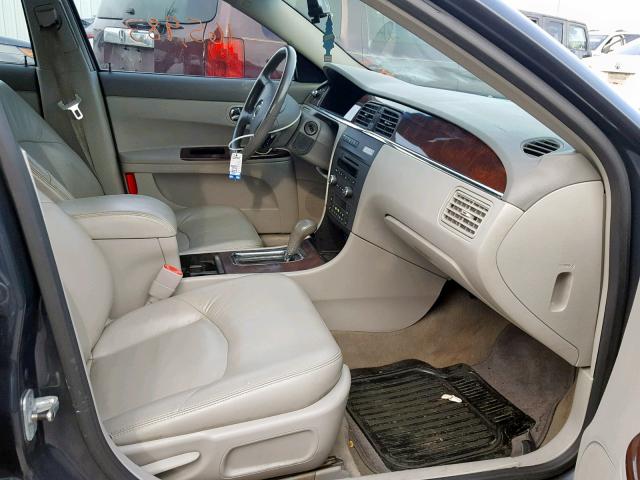 2G4WD582881200735 - 2008 BUICK LACROSSE C BLUE photo 5