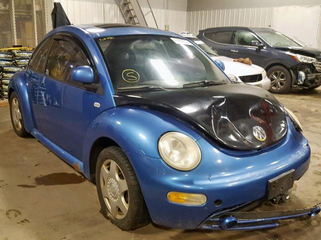 3VWCA21C8YM450872 - 2000 VOLKSWAGEN NEW BEETLE Mavi foto 1