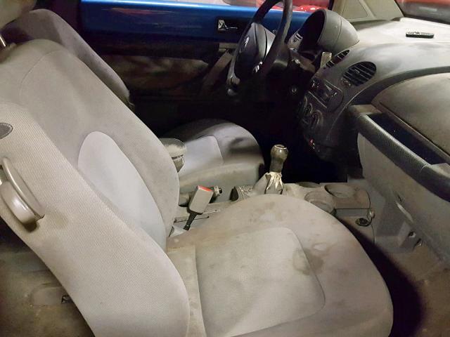 3VWCA21C8YM450872 - 2000 VOLKSWAGEN NEW BEETLE Mavi foto 5