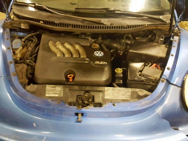 3VWCA21C8YM450872 - 2000 VOLKSWAGEN NEW BEETLE Mavi foto 7
