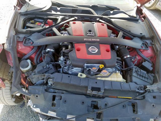 JN1AZ4EH6DM380057 - 2013 NISSAN 370Z BASE RED photo 7