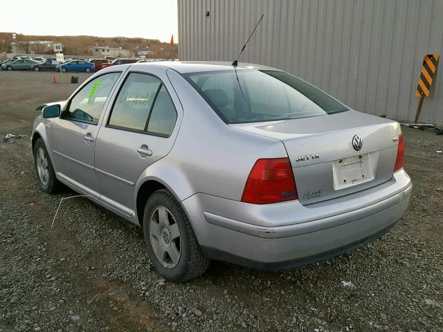 3VWSF29M6YM101252 - 2000 VOLKSWAGEN JETTA GLS GRAY photo 3