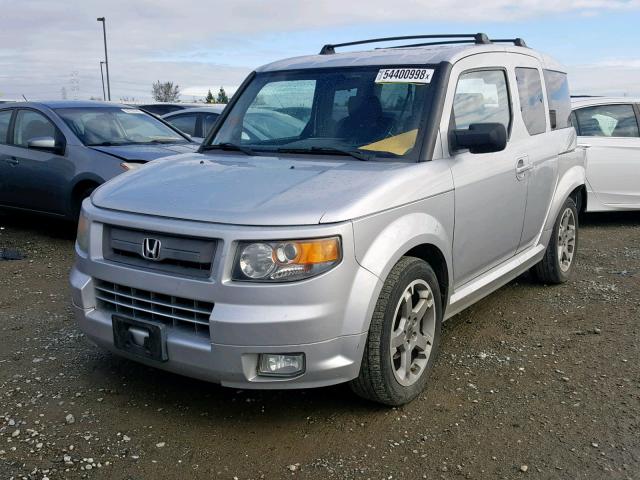 5J6YH18957L013303 - 2007 HONDA ELEMENT SC SILVER photo 2