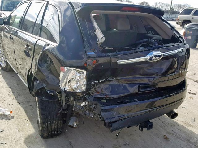 2FMDK3KC4DBB41223 - 2013 FORD EDGE LIMIT BLACK photo 9