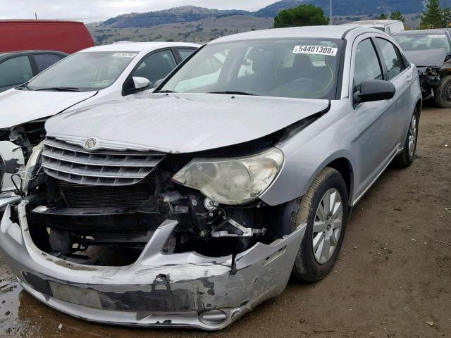 1C3LC46B59N558306 - 2009 CHRYSLER SEBRING LX SILVER photo 2