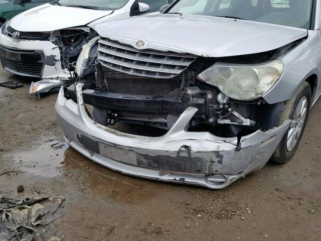 1C3LC46B59N558306 - 2009 CHRYSLER SEBRING LX SILVER photo 9