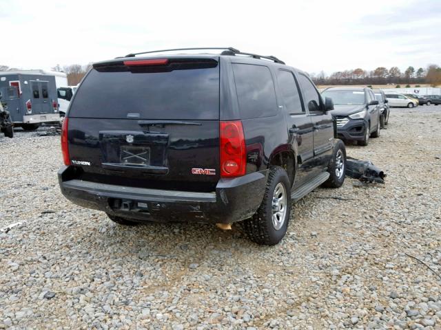 1GKFK13027R201205 - 2007 GMC YUKON BLACK photo 4