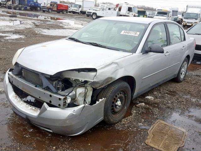 1G1ZS58FX7F103157 - 2007 CHEVROLET MALIBU LS 银色 照片 2