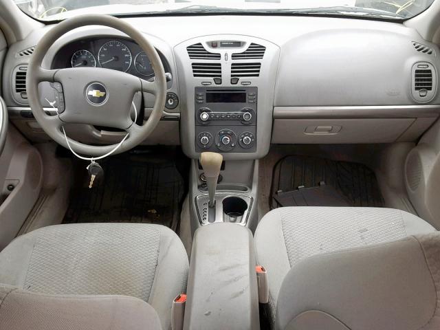 1G1ZS58FX7F103157 - 2007 CHEVROLET MALIBU LS 银色 照片 9