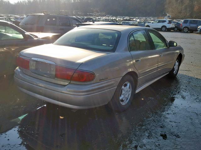 1G4HP54K414176675 - 2001 BUICK LESABRE CU TAN photo 4