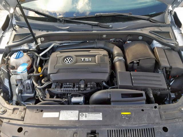 1VWAT7A36FC045459 - 2015 VOLKSWAGEN PASSAT S SILVER photo 7