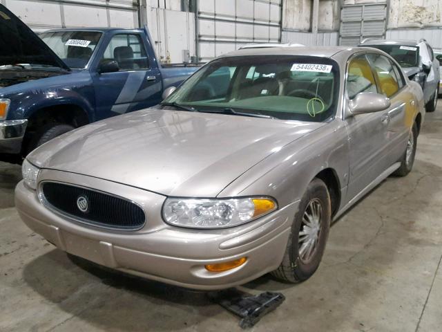 1G4HP54K524125817 - 2002 BUICK LESABRE CU BROWN photo 2