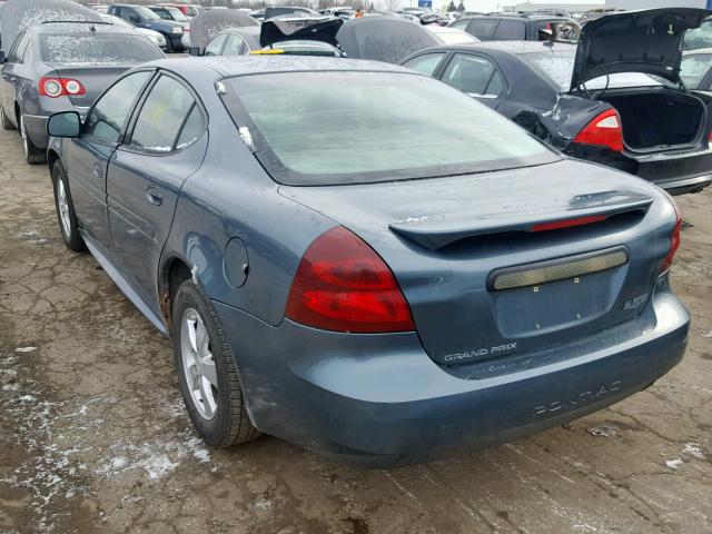 2G2WP552771104114 - 2007 PONTIAC GRAND PRIX ლურჯი ფოტო 3