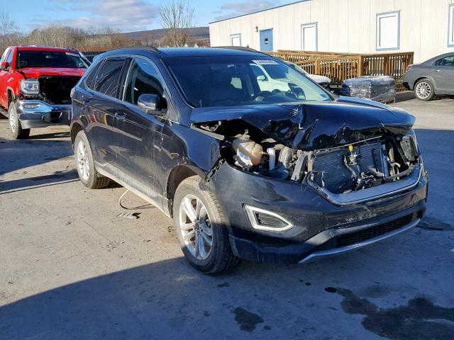 2FMPK4J93GBB17797 - 2016 FORD EDGE SEL BLACK photo 1