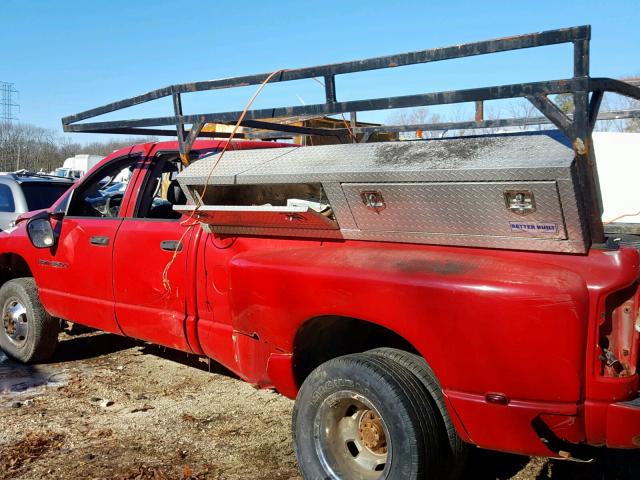 3D7MU48653G747430 - 2003 DODGE RAM 3500 S RED photo 3