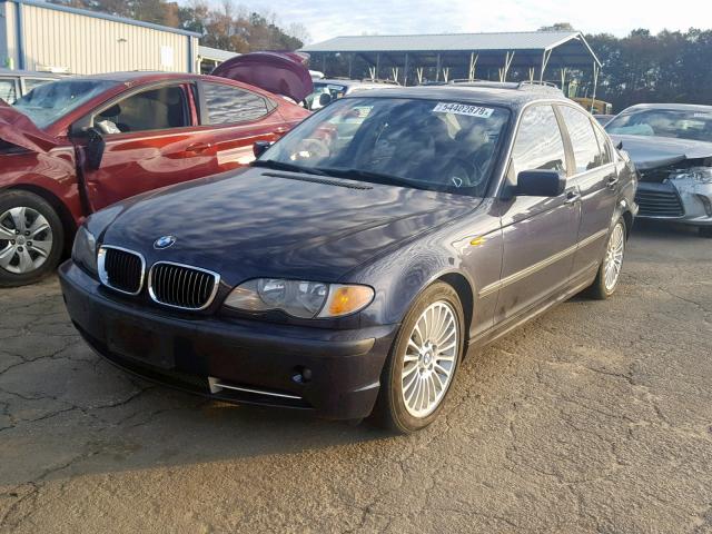 WBAEV53443KM27626 - 2003 BMW 330 I BLUE photo 2