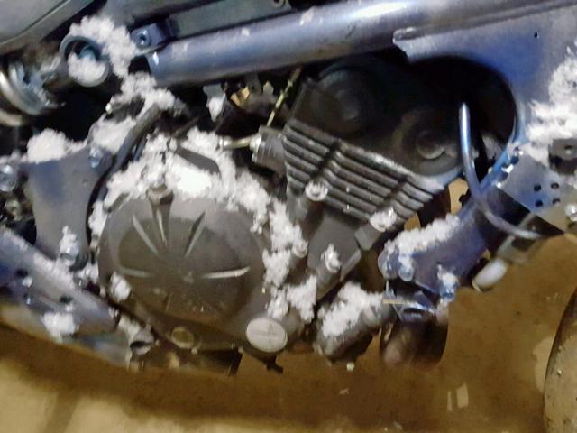 JKAEXEE19DDA09050 - 2013 KAWASAKI EX650 E BLUE photo 7