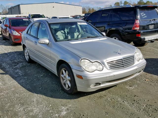 WDBRF61J92E006707 - 2002 MERCEDES-BENZ C 240 SILVER photo 1