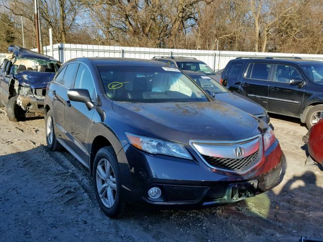 5J8TB4H55DL003237 - 2013 ACURA RDX TECHNO GRAY photo 1