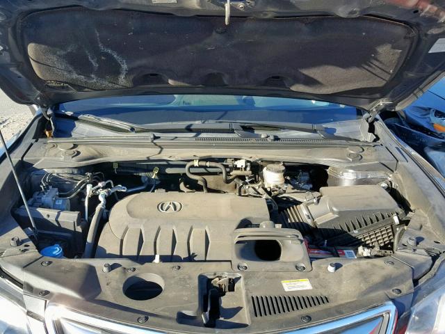 5J8TB4H55DL003237 - 2013 ACURA RDX TECHNO GRAY photo 7