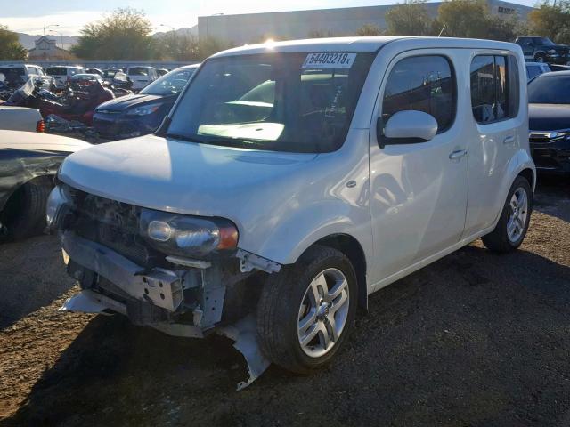 JN8AZ2KR9CT250362 - 2012 NISSAN CUBE BASE WHITE photo 2