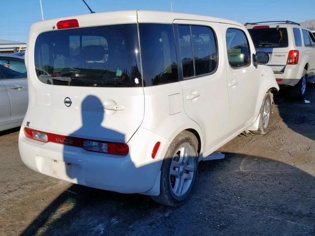 JN8AZ2KR9CT250362 - 2012 NISSAN CUBE BASE WHITE photo 4