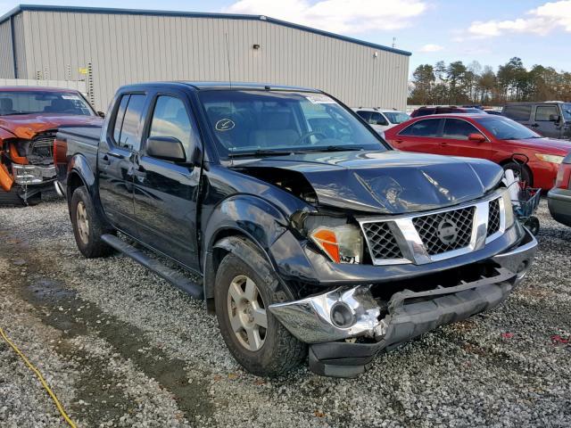 1N6AD07W86C436442 - 2006 NISSAN FRONTIER C BLACK photo 1