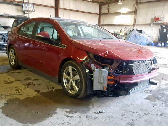 1G1RD6E46CU108977 - 2012 CHEVROLET VOLT RED photo 1