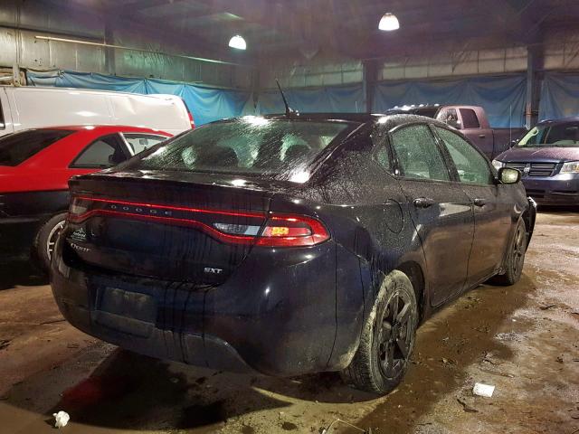 1C3CDFBB5FD128601 - 2015 DODGE DART SXT BLACK photo 4