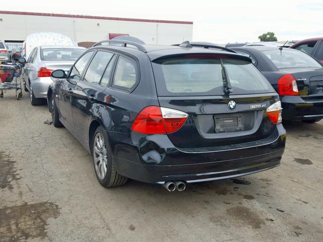 WBAVT73588FV29456 - 2008 BMW 328 XIT BLACK photo 3