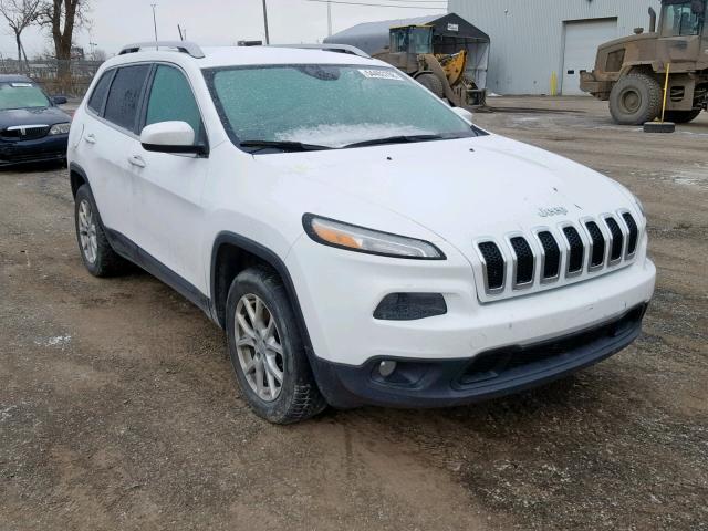 1C4PJMCS4FW562909 - 2015 JEEP CHEROKEE L WHITE photo 1