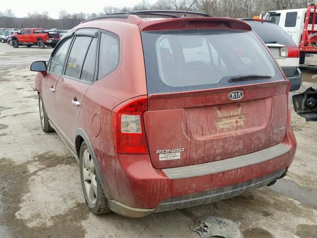 KNAFG526777086863 - 2007 KIA RONDO LX ORANGE photo 3